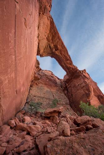 Vermilion Arch seen from the left side
